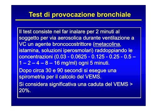 Prove di funzionalitÃ  respiratoria_IVanno.pdf - Clinica malattie ...