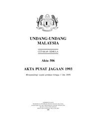 Akta Pusat Jagaan 1993