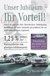 Ihr Vorteil! - Mercedes-Benz Niederlassung Mainfranken