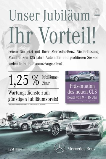 Ihr Vorteil! - Mercedes-Benz Niederlassung Mainfranken