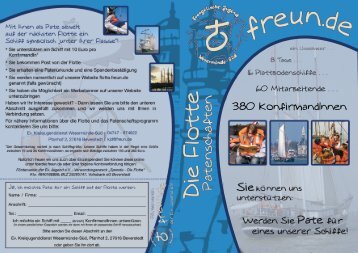 Flyer - Die Flotte - freun.de