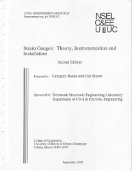 Strain Gauges - UIUC Newmark Structural Engineering Laboratory ...