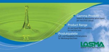 Gamma Prodotti Product Range Produktpalette
