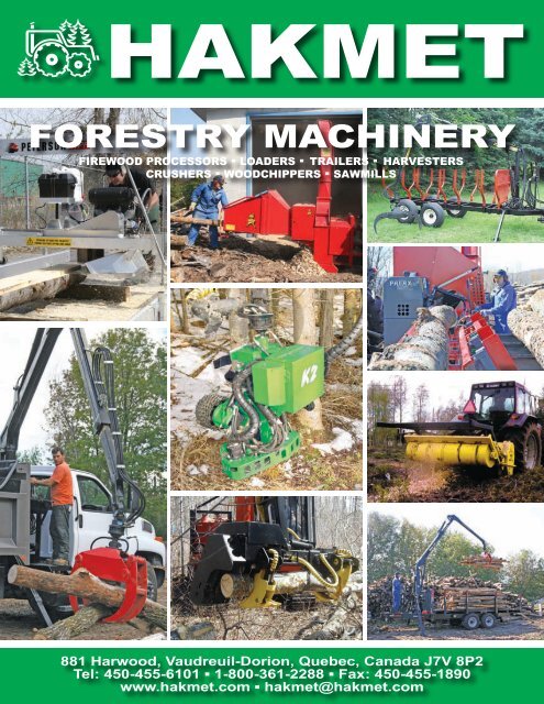 FORESTRY MACHINERY - Hakmet