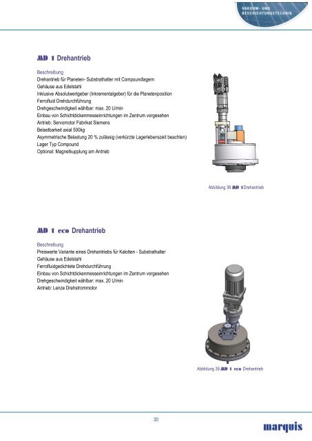 Katalog Beschichtungsanlagen - Marquis