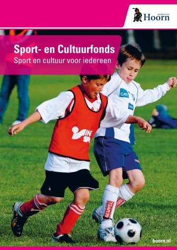 Sport- en Cultuurfonds - Gemeente Hoorn