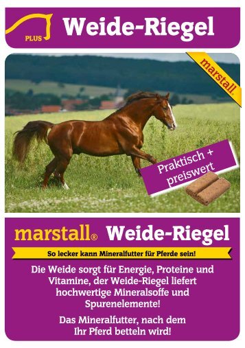 Weide-Riegel - Marstall