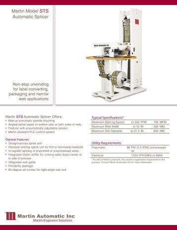 Product Brochure - English - Martin Automatic Inc