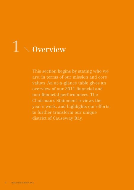 Annual Report 2011 - Hysan Development Company Limited