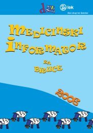 informator 2006.pdf - Društvo študentov medicine Slovenije