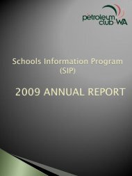 Australiaâs âSchools Information Programâ. - Petroleum Club Of WA