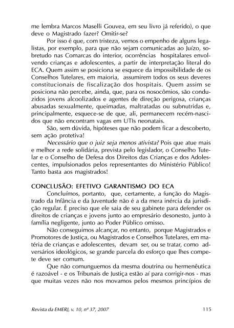 Tutela Jurisdicional - Emerj - Tribunal de JustiÃ§a do Estado do Rio ...