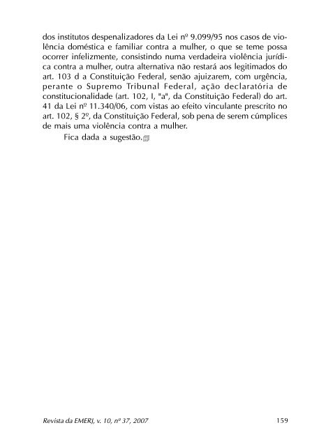 Tutela Jurisdicional - Emerj - Tribunal de JustiÃ§a do Estado do Rio ...