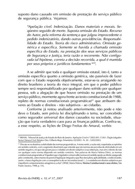 Tutela Jurisdicional - Emerj - Tribunal de JustiÃ§a do Estado do Rio ...