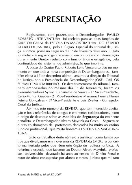 Tutela Jurisdicional - Emerj - Tribunal de JustiÃ§a do Estado do Rio ...