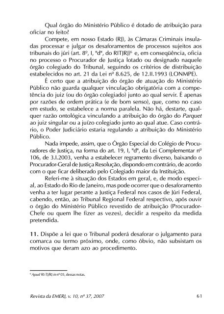 Tutela Jurisdicional - Emerj - Tribunal de JustiÃ§a do Estado do Rio ...