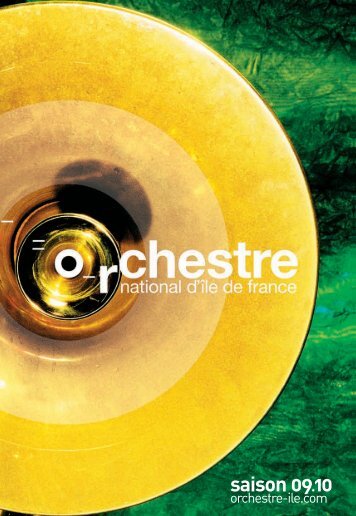 Brochure 09.10 - Orchestre national d'Ile-de-France