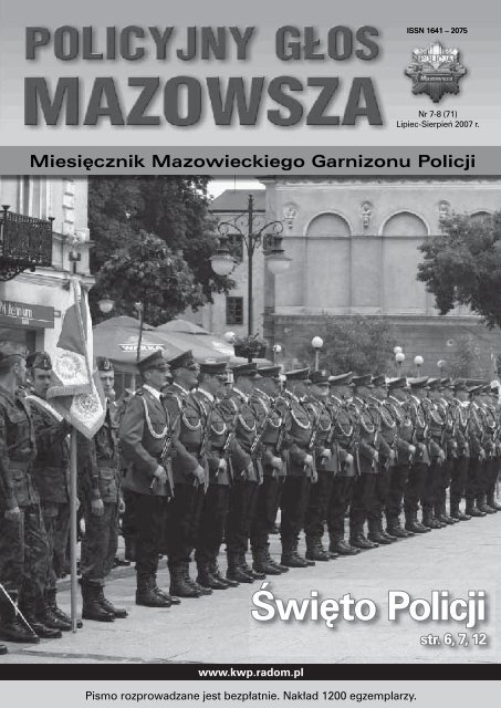 iWIÃTO - Mazowiecka Komenda WojewÃ³dzka Policji z siedzibÄ w ...