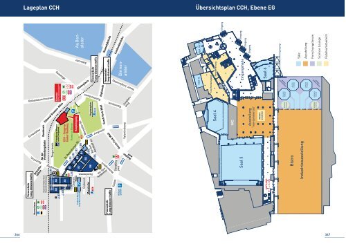 Lageplan CCH Ãbersichtsplan CCH, Ebene EG