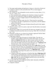 Principles of Prayer.pdf - Faith Bible Church