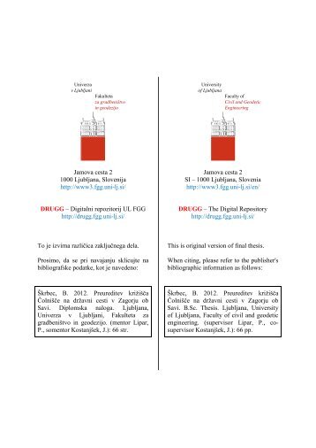 Prenos (4Mb) - Digitalni repozitorij UL FGG - Univerza v Ljubljani