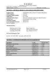 FlameSafeÂ® C700 Series Cable Spray - Building materials and ...