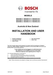 Download (PDF 1.3 MB) - Bosch Hot Water & Heating