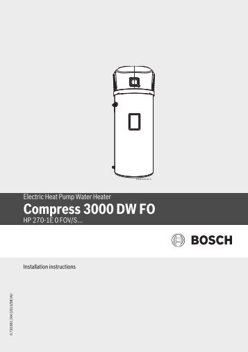 Download (PDF 2.5 MB) - Bosch Hot Water & Heating