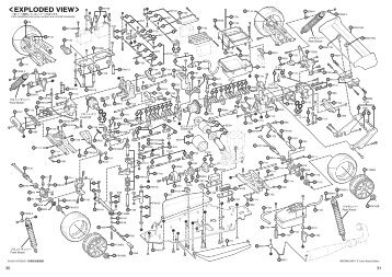 EXPLODED VIEW (1) - Kyosho