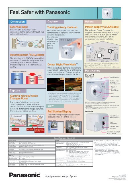 catalogue (PDF:2.34MB) - Security Systems - Panasonic