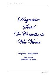 DiagnÃ³stico Social - O Portal do Concelho de Vila ViÃ§osa