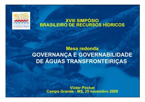 CUENCA DEL PLATA Principales acuerdos bi tri y multinacionales ...