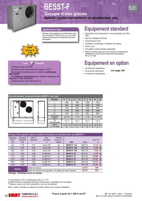 accessoires qualitÃ© d'air - EMAT