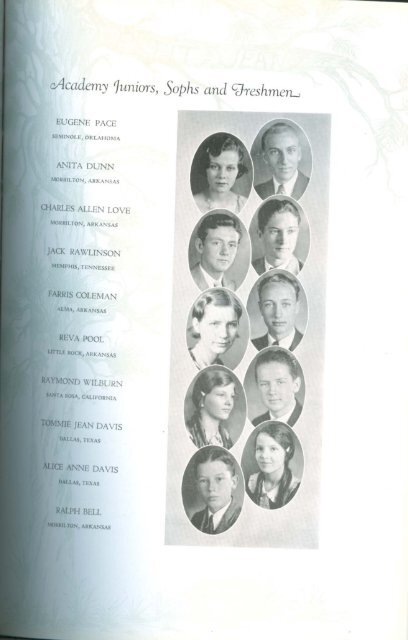 download entire yearbook - Harding University Digital Archives