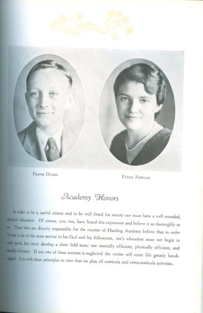 download entire yearbook - Harding University Digital Archives