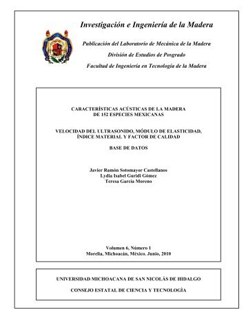 InvestigaciÃ³n e IngenierÃ­a de la Madera - CoordinaciÃ³n de la ...