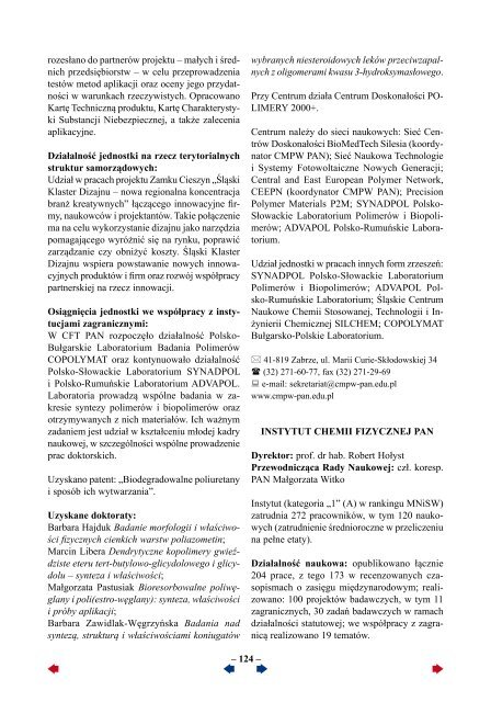 Sprawozdanie za 2012 rok - Portal Wiedzy PAN - Polska Akademia ...