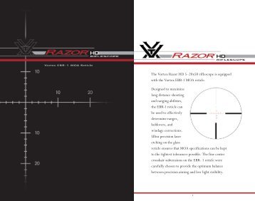 Vortex EBR-1 MOA reticle - Vortex Optics