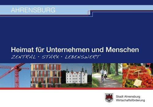 AHRENSBURG Heimat für Unternehmen und Menschen - Die ...