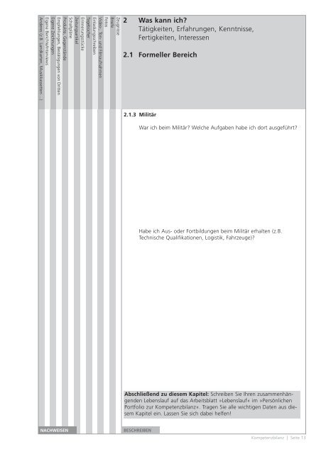 Kompetenzbilanz fÃ¼r Migrant/inn/en - Deutsches Jugendinstitut e.V.