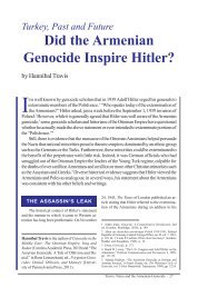 Turkey, Past and Future Did the Armenian Genocide Inspire Hitler ...