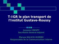 PrÃ©sentation Institut Gustave-Roussy