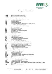 Acronyms and Abbreviations - EPEE