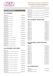 KOTÅY ORKIESTROWE Seria UNIVERSAL Seria ... - Music Info