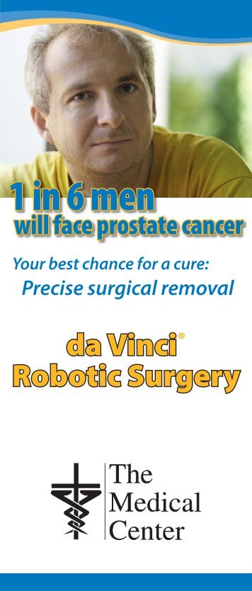 da Vinci Surgery brochure - The Medical Center