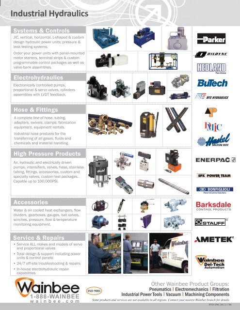 Industrial Hydraulics Line Card