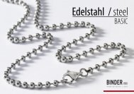 Edelstahl / steel - Binder FBM