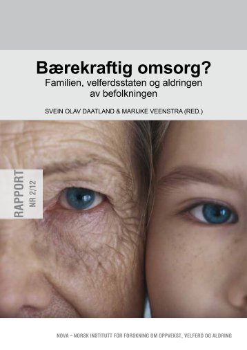 BÃ¦rekraftig omsorg? - Nova