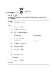 21-03-2013 - Openbaar Lichaam Bonaire