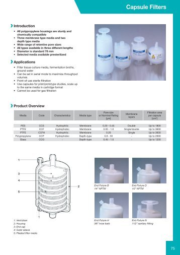 Capsule Filters - bei msscientific Chromatographie-Handel GmbH